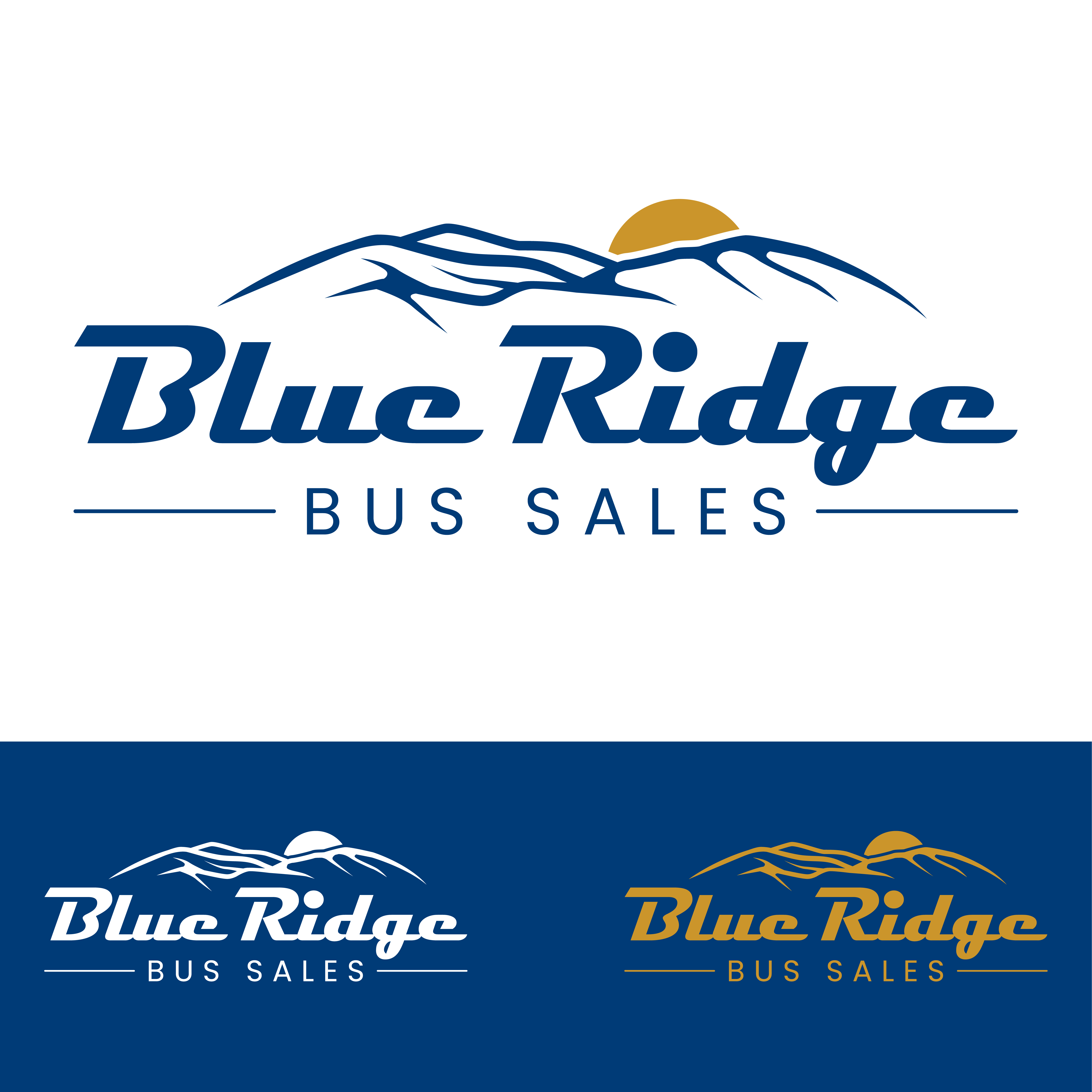 Design de Logo par John Mark Arts pour Blue Ridge Bus Sales, Inc. | Design #34661387