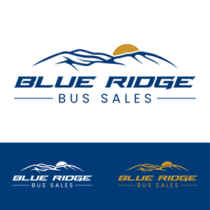 Logo Design by John Mark Arts for Blue Ridge Bus Sales, Inc. | Design: #34661388