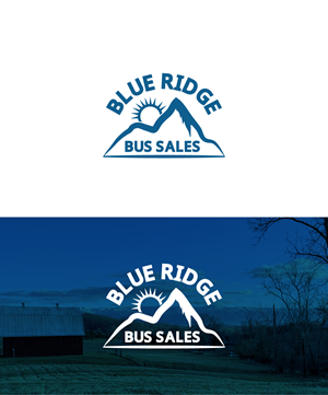 Logo Design by Karim Craft for Blue Ridge Bus Sales, Inc. | Design: #34650444