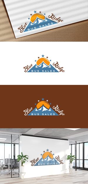 Logo Design by PixelUP Graphics for Blue Ridge Bus Sales, Inc. | Design: #34654812