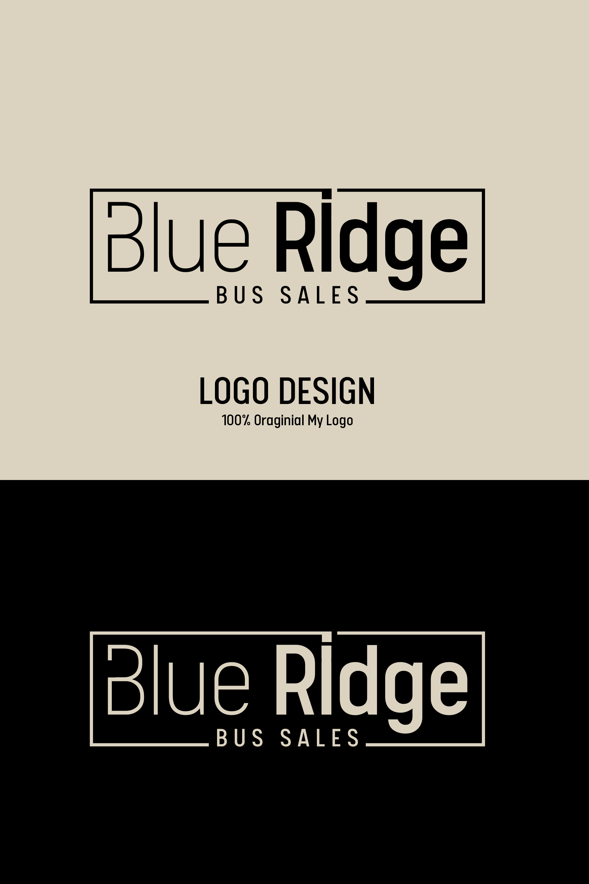 Logo Design by mahfuz1450r for Blue Ridge Bus Sales, Inc. | Design #34682321