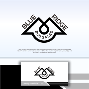 Logo Design by Apache Kretek for Blue Ridge Bus Sales, Inc. | Design: #34649246