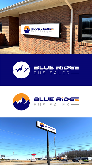 Logo Design by Md. Jubayer for Blue Ridge Bus Sales, Inc. | Design: #34656148
