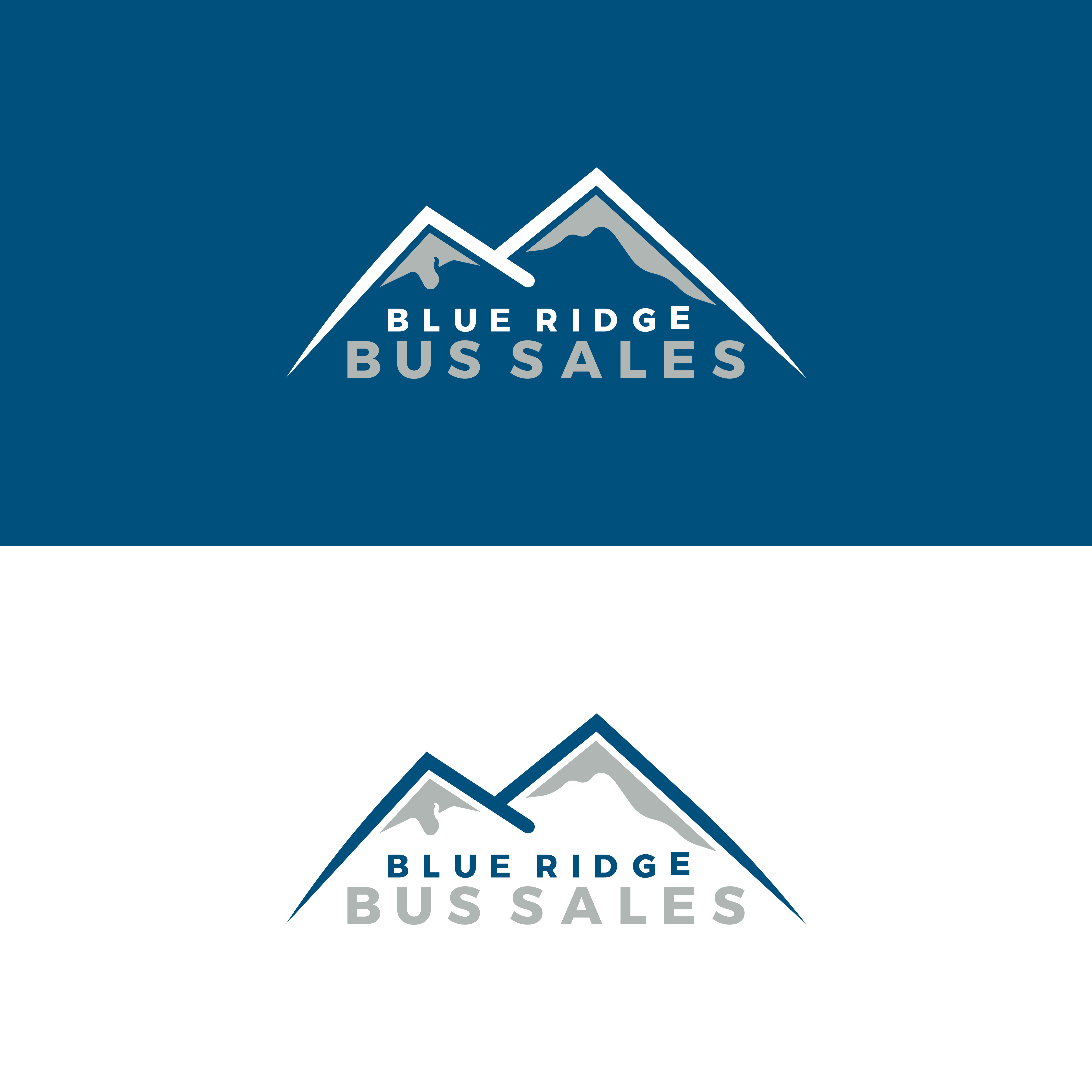 Logo-Design von Sajee. für Blue Ridge Bus Sales, Inc. | Design #34664064