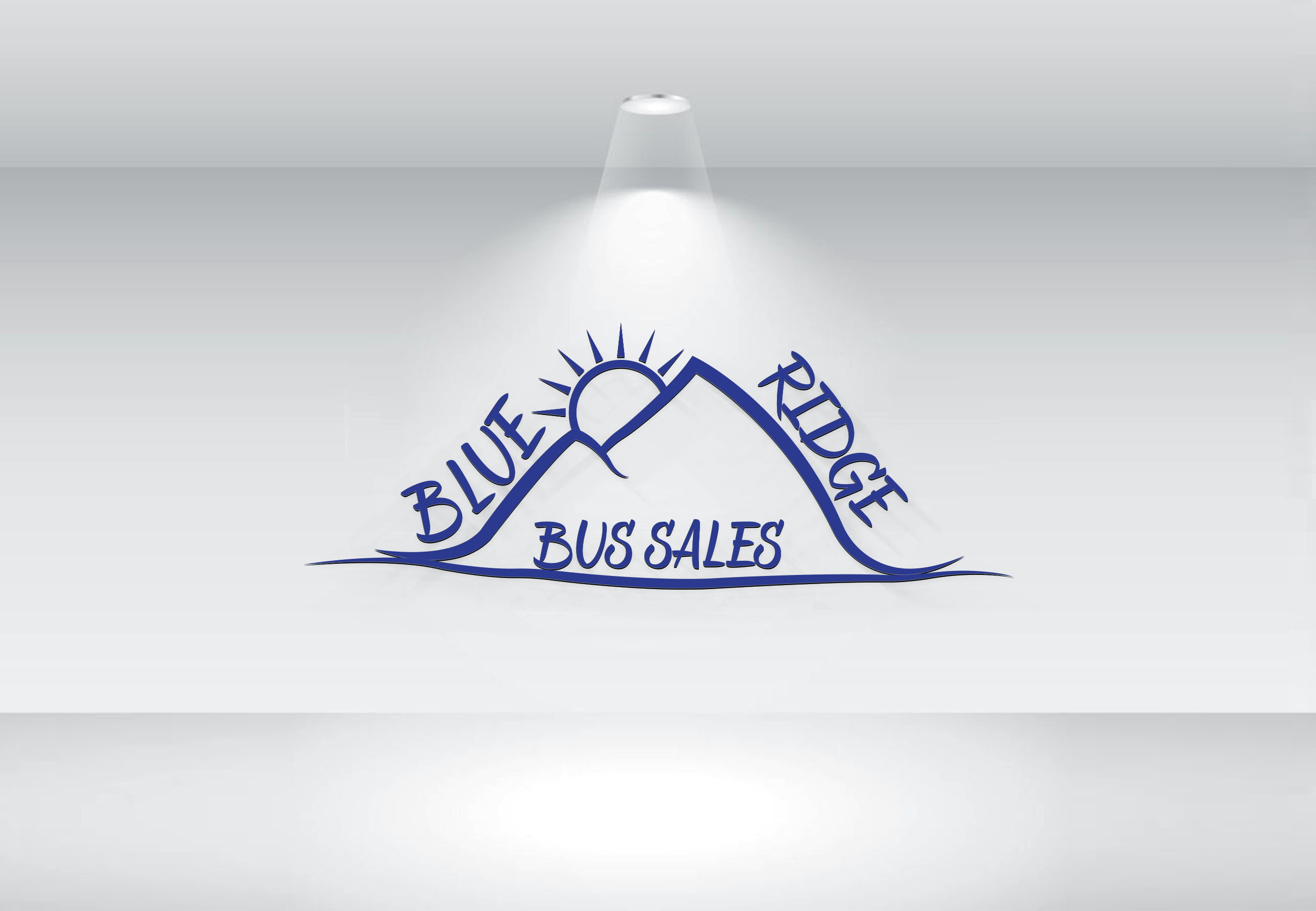 Logo Design by Majesty Design  for Blue Ridge Bus Sales, Inc. | Design #34649214