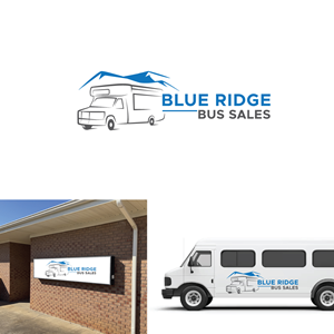 Logo Design by AbhishekkM'24 for Blue Ridge Bus Sales, Inc. | Design: #34654029