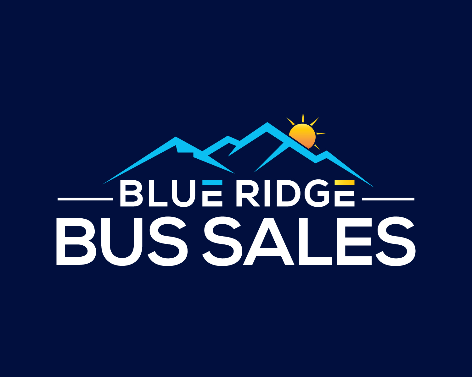 Logo Design by Atec for Blue Ridge Bus Sales, Inc. | Design #34661909