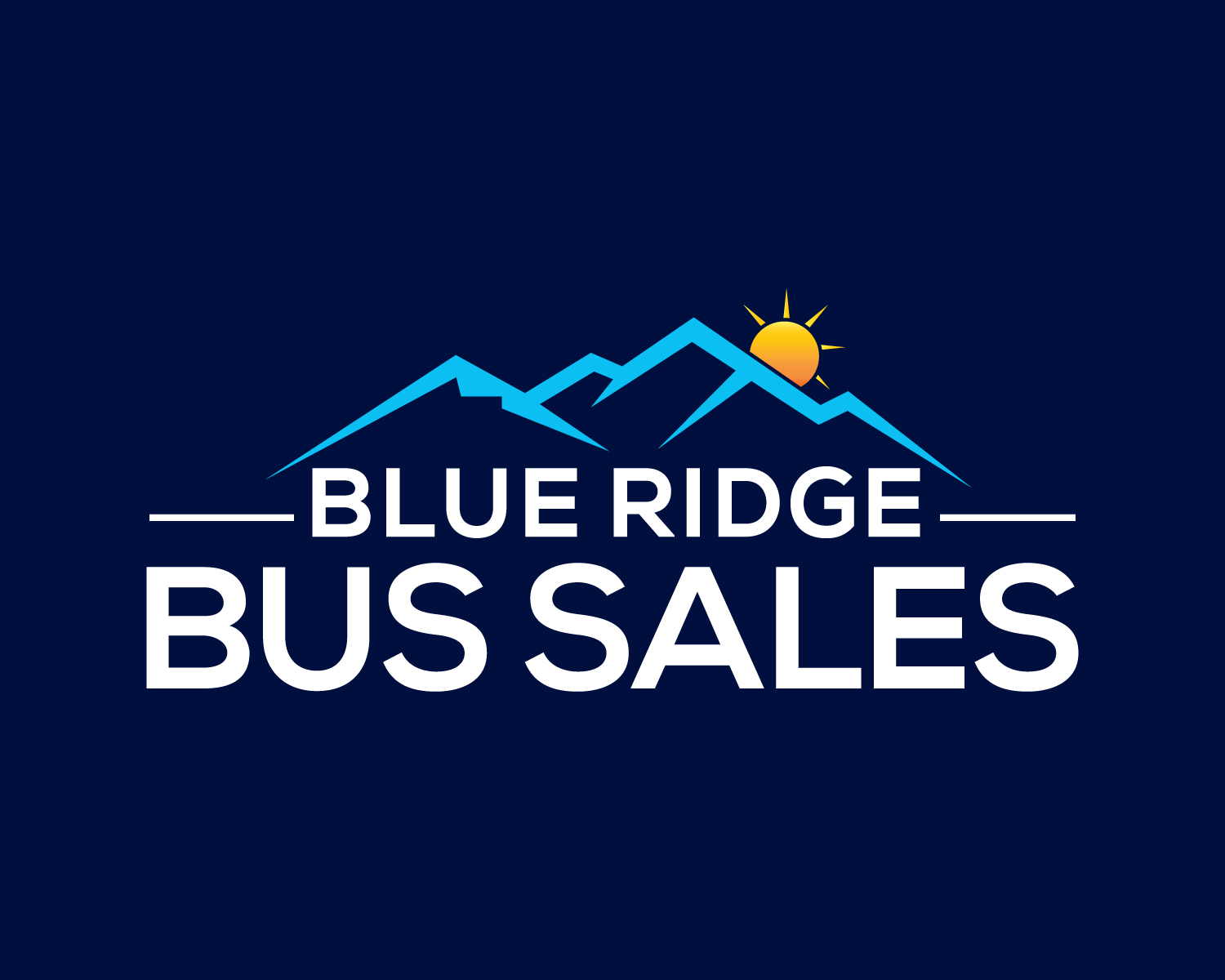 Logo Design by Atec for Blue Ridge Bus Sales, Inc. | Design #34661910