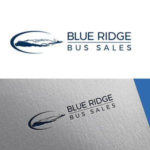 Logo Design by fly  design for Blue Ridge Bus Sales, Inc. | Design: #34652487