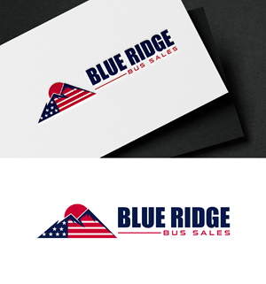 Logo Design by fly  design for Blue Ridge Bus Sales, Inc. | Design: #34652489