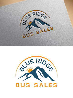 Logo Design by fly  design for Blue Ridge Bus Sales, Inc. | Design: #34652493
