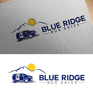 Logo Design by fly  design for Blue Ridge Bus Sales, Inc. | Design: #34658050