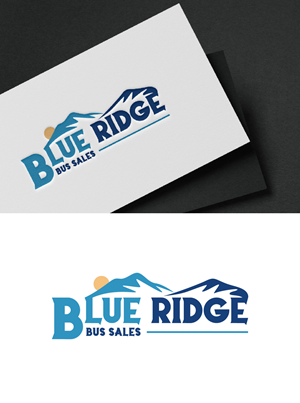 Logo Design by fly  design for Blue Ridge Bus Sales, Inc. | Design: #34658056
