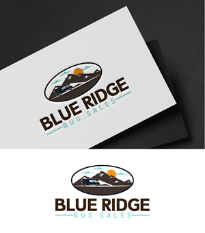 Logo Design by fly  design for Blue Ridge Bus Sales, Inc. | Design: #34658058