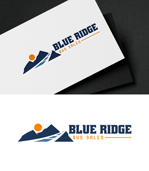 Logo Design by fly  design for Blue Ridge Bus Sales, Inc. | Design: #34658065