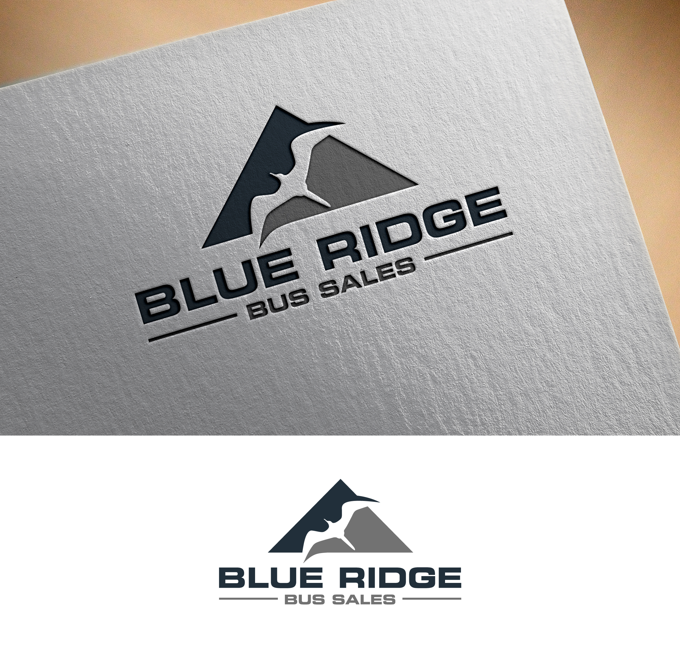 Logo Design by sushsharma99 for Blue Ridge Bus Sales, Inc. | Design #34649880