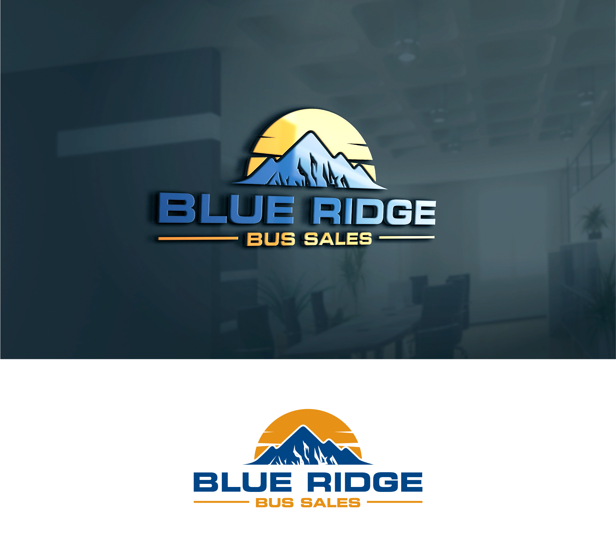 Logo-Design von sushsharma99 für Blue Ridge Bus Sales, Inc. | Design #34649914