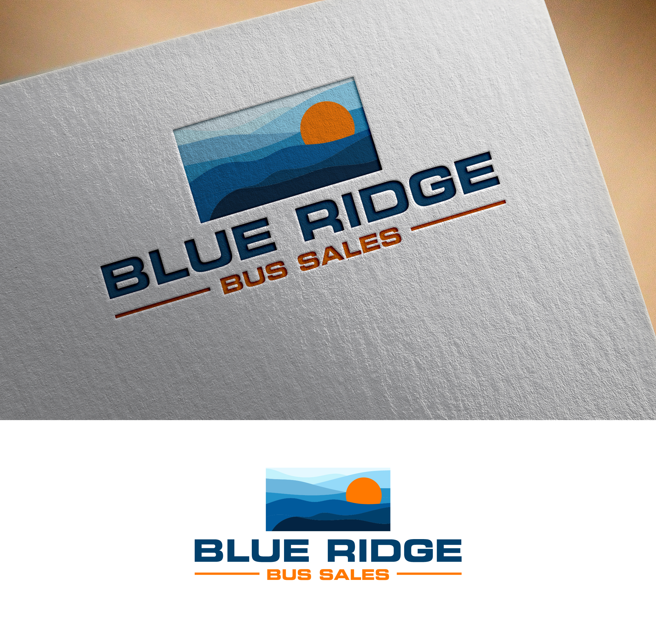 Logo Design by sushsharma99 for Blue Ridge Bus Sales, Inc. | Design #34662540