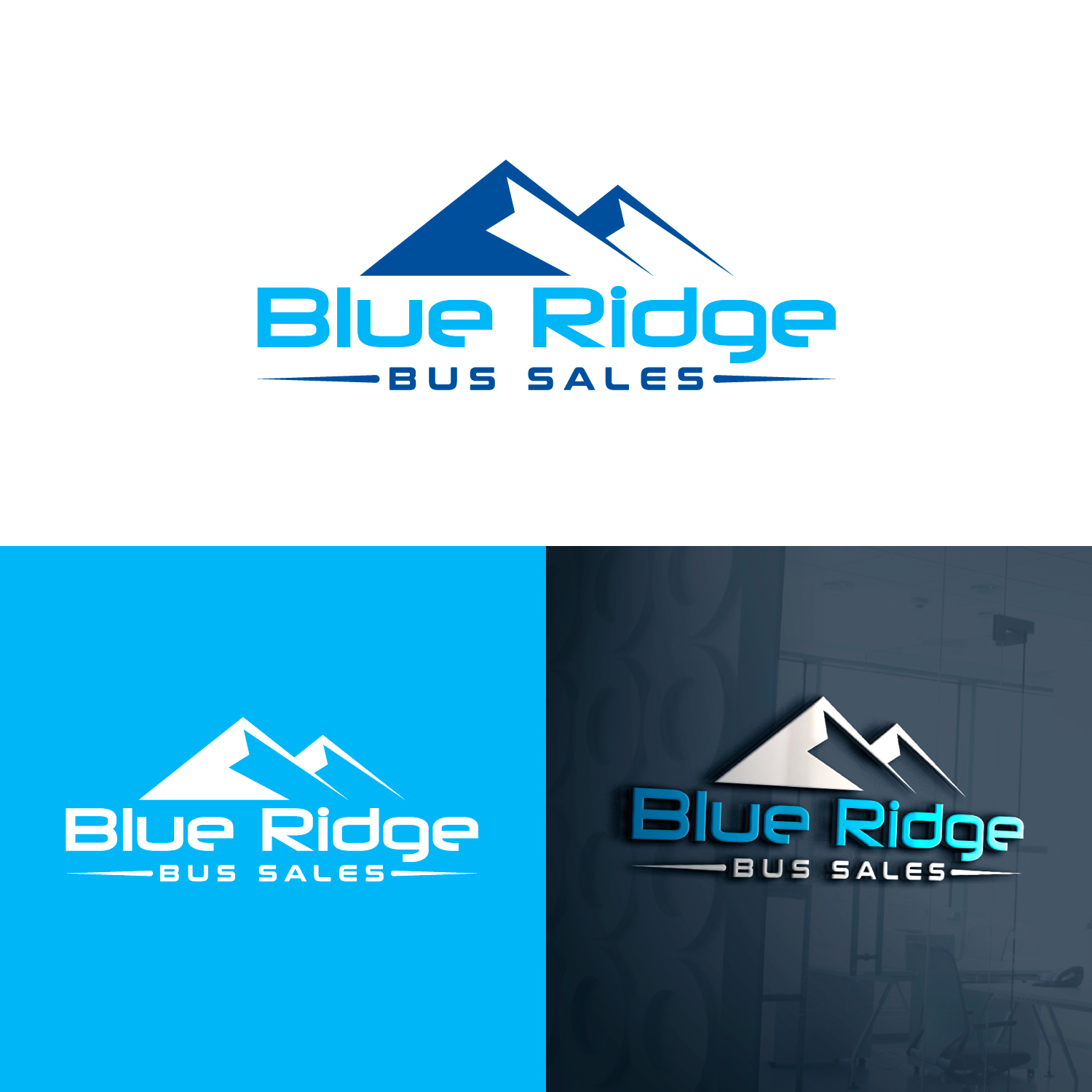 Logo-Design von enriquecoello_24 für Blue Ridge Bus Sales, Inc. | Design #34653609