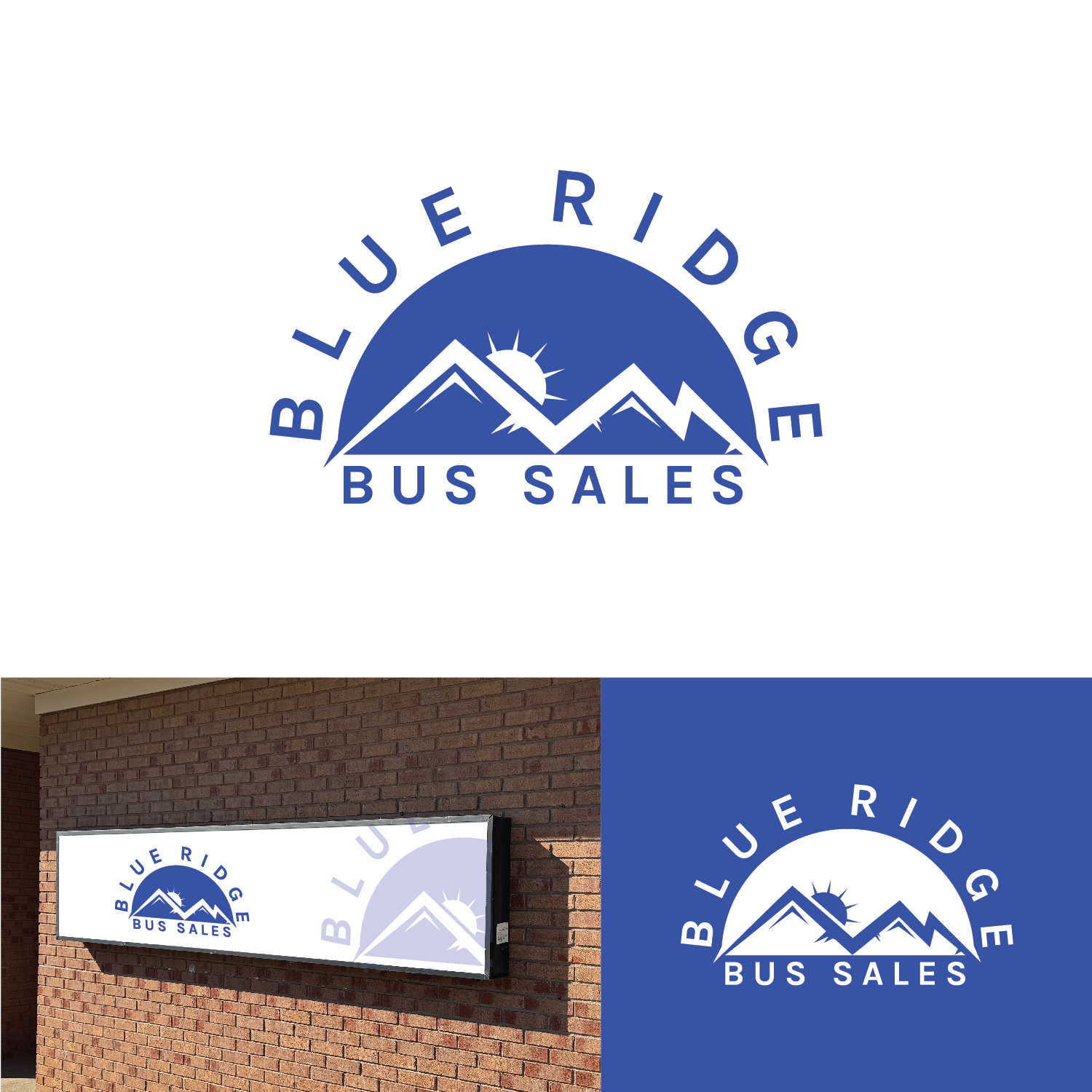 Design de Logo par Maxo-Biz pour Blue Ridge Bus Sales, Inc. | Design #34651167