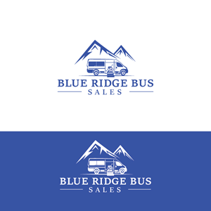 Logo Design by Maxo-Biz for Blue Ridge Bus Sales, Inc. | Design: #34666891
