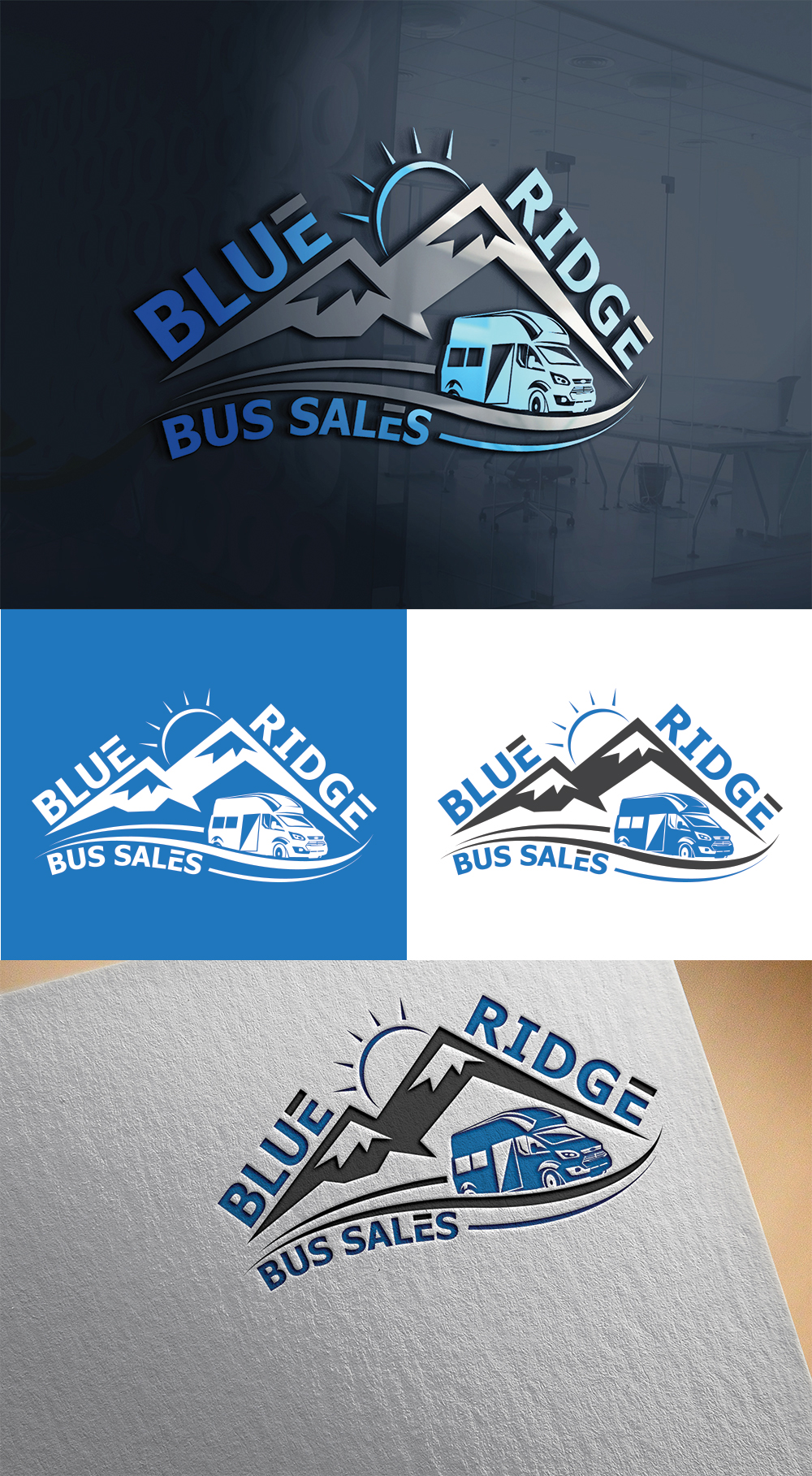 Design de Logo par Imran_me pour Blue Ridge Bus Sales, Inc. | Design #34670951