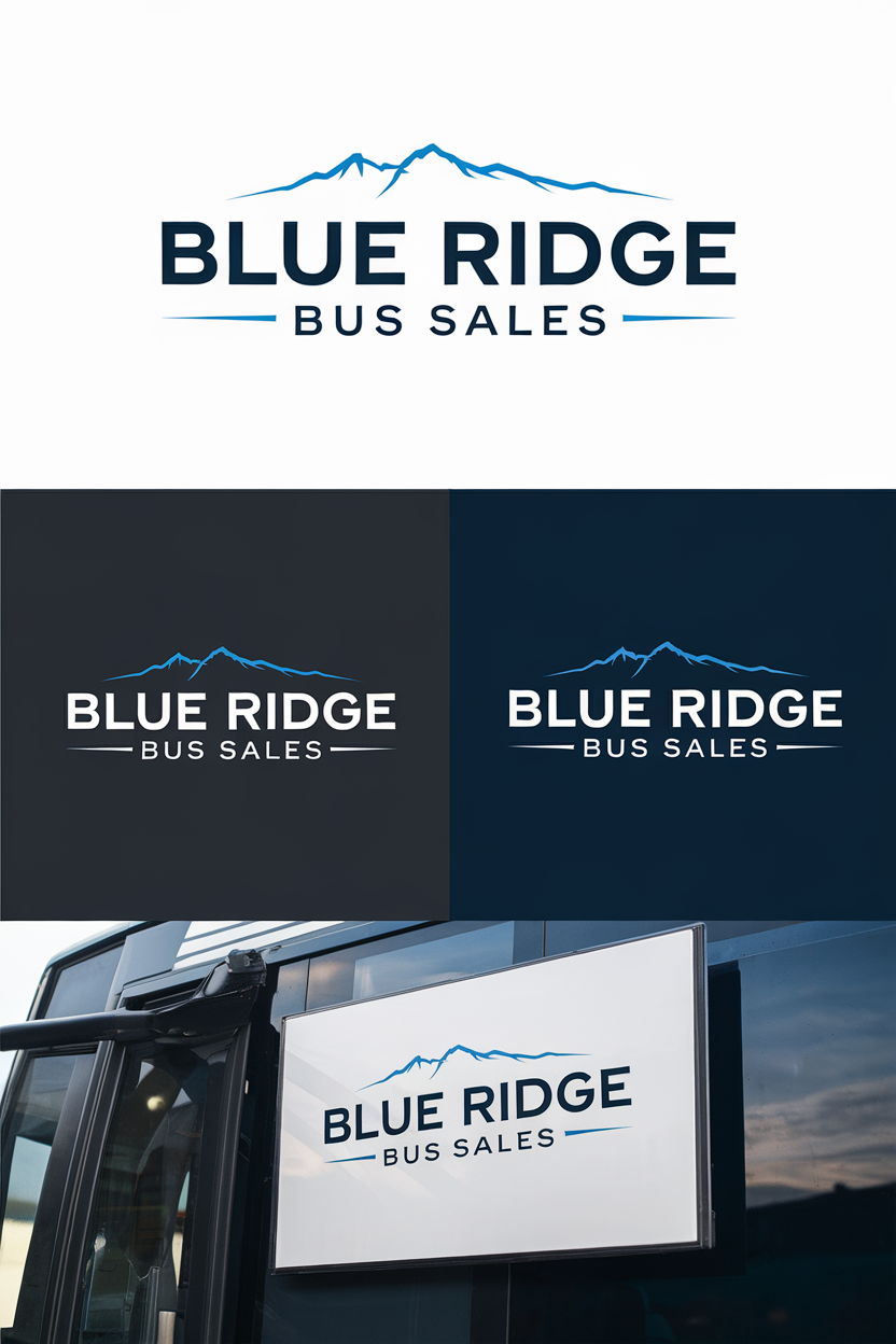 Diseño de Logo por aneskayirt para Blue Ridge Bus Sales, Inc. | Diseño #34650260