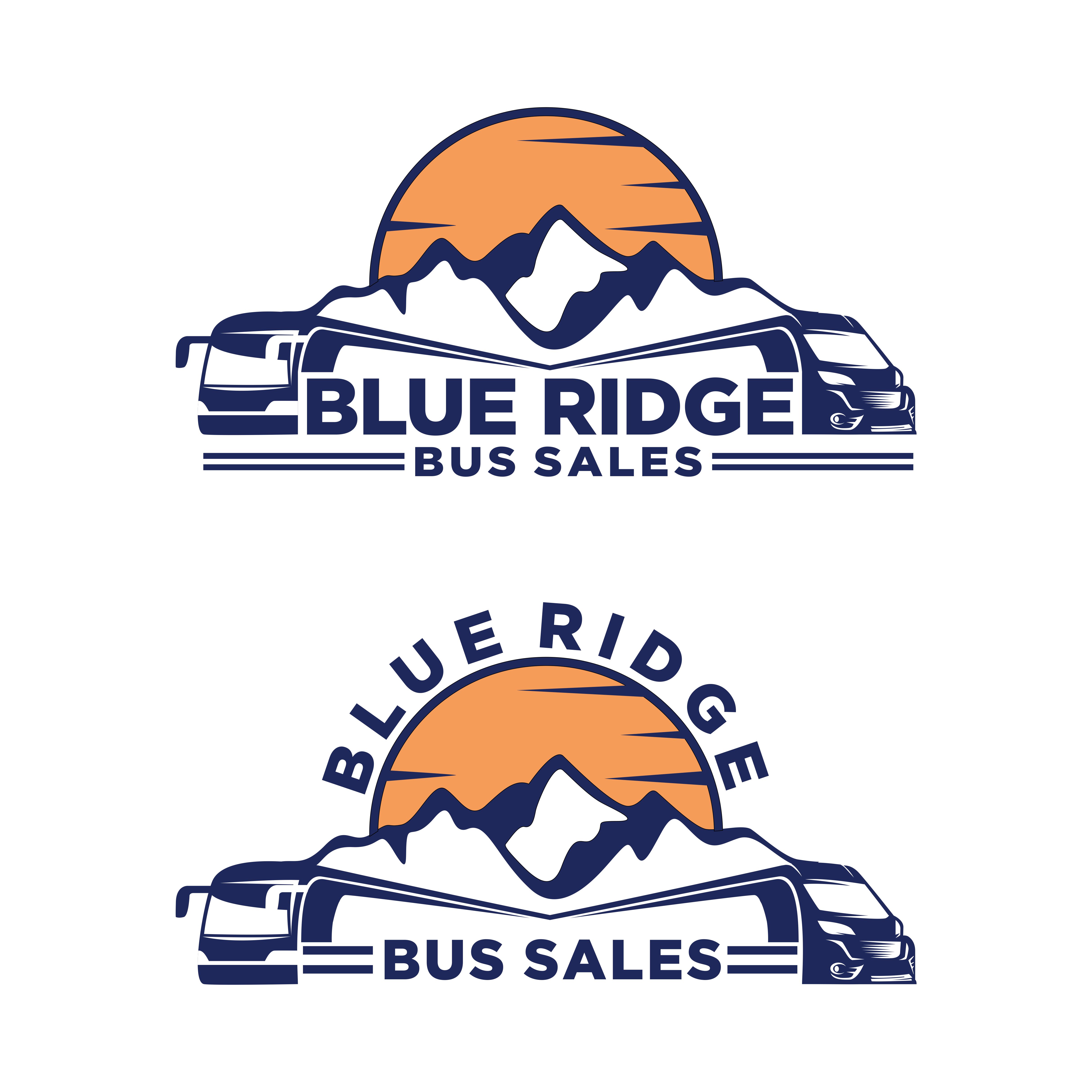 Logo Design by Manggalaraja for Blue Ridge Bus Sales, Inc. | Design #34650771