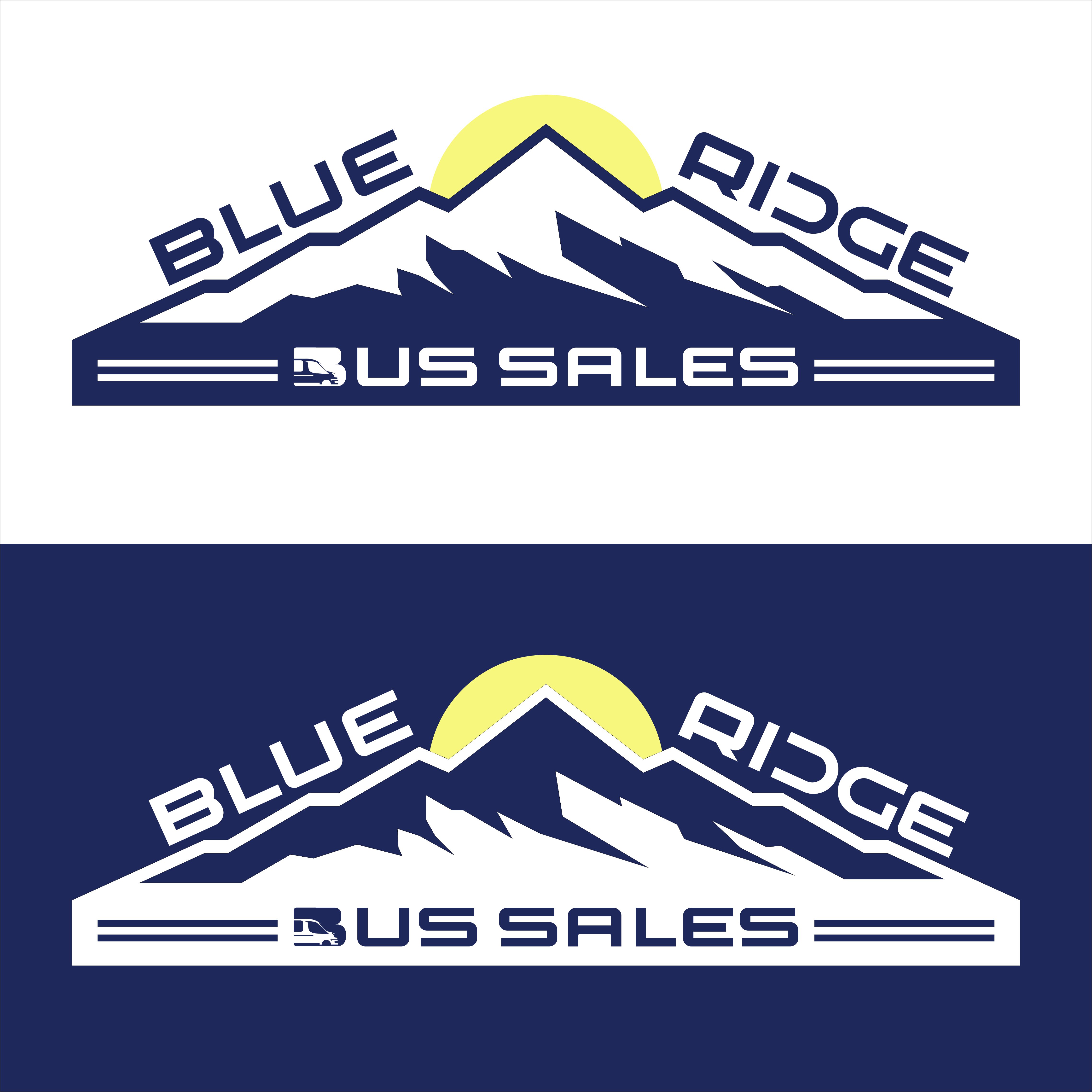 Logo Design by Manggalaraja for Blue Ridge Bus Sales, Inc. | Design #34665574
