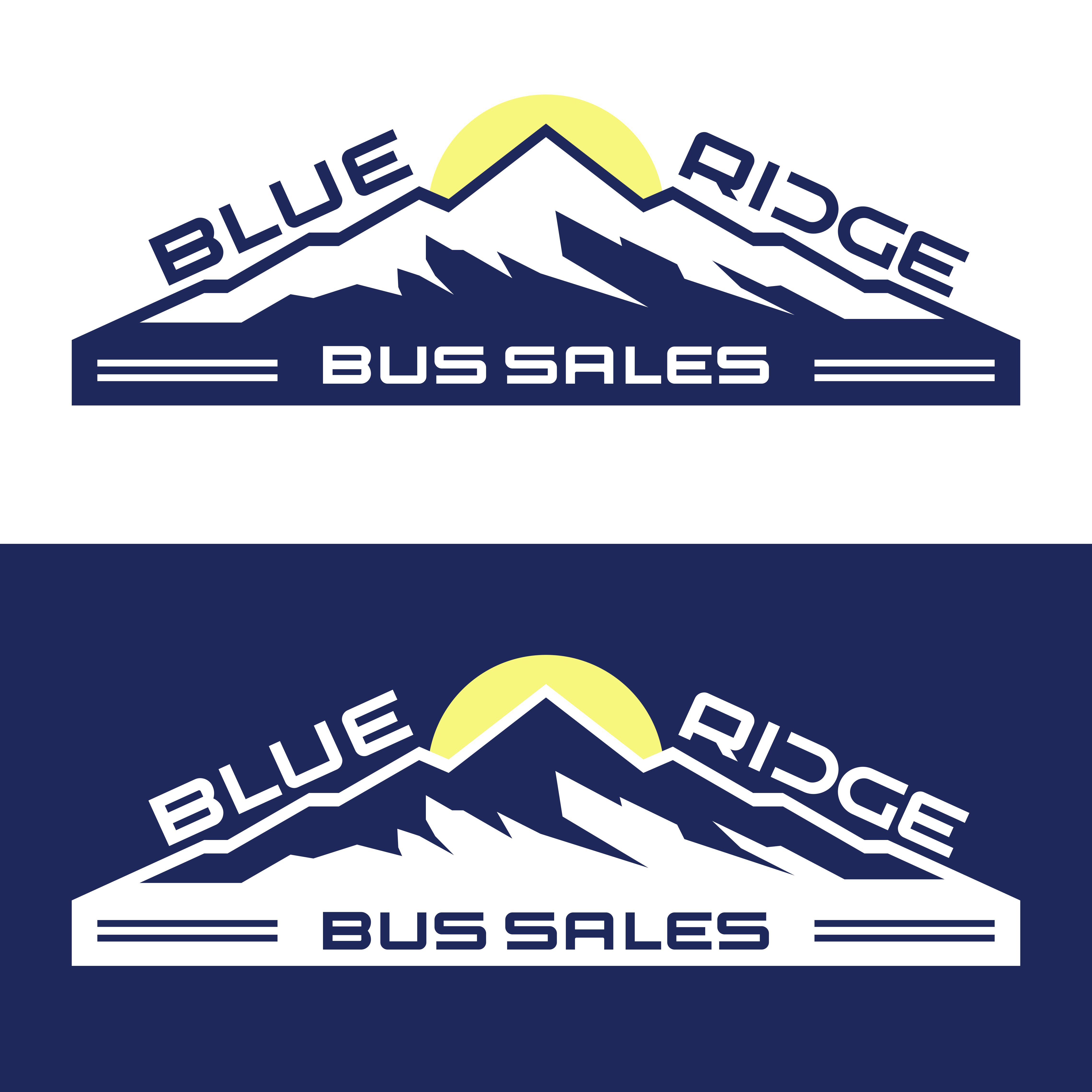 Logo Design by Manggalaraja for Blue Ridge Bus Sales, Inc. | Design #34665575