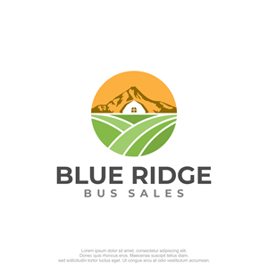 Logo Design by M.Syaiful Huda for Blue Ridge Bus Sales, Inc. | Design: #34652970