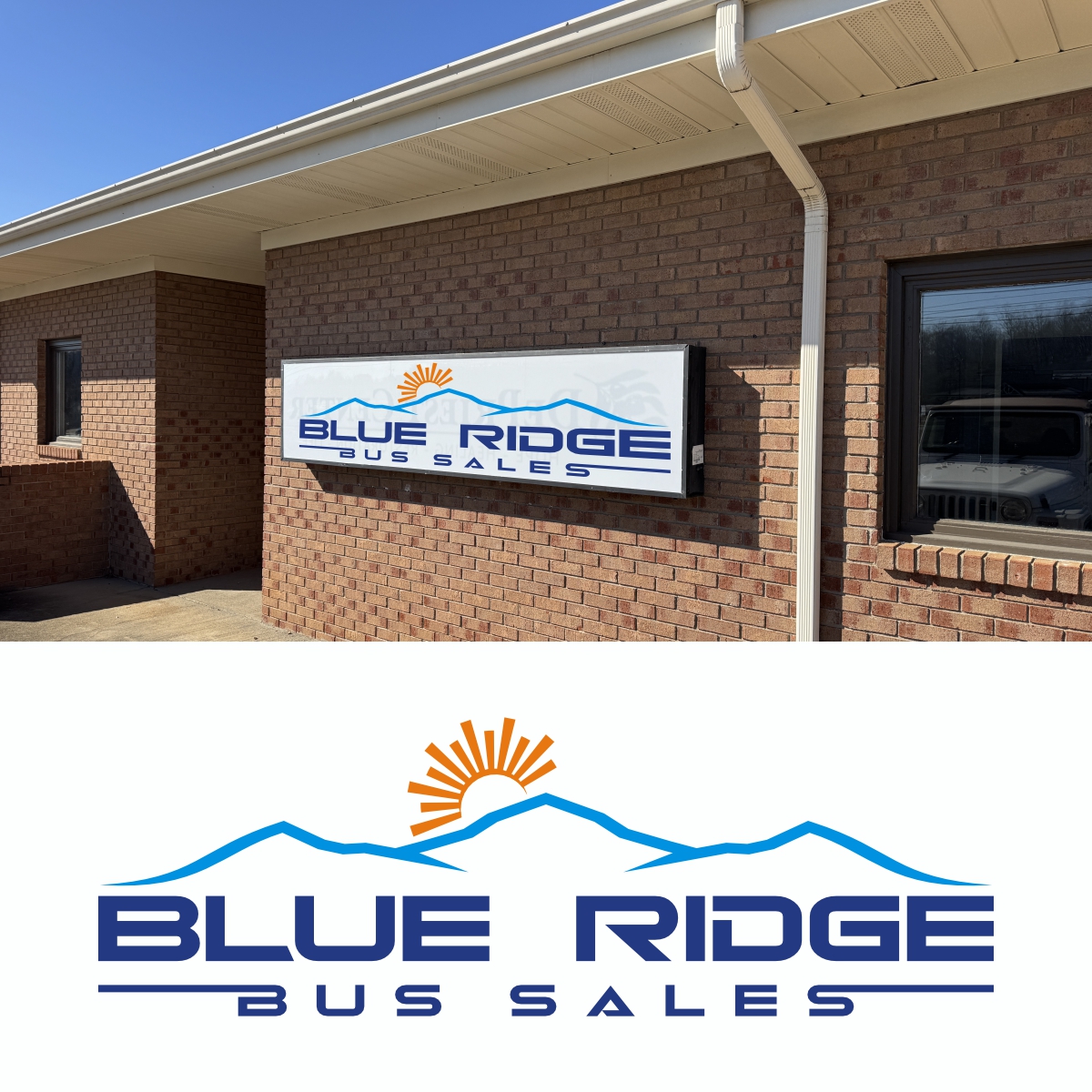 Logo Design by Ashani Bhattacharya for Blue Ridge Bus Sales, Inc. | Design #34651337