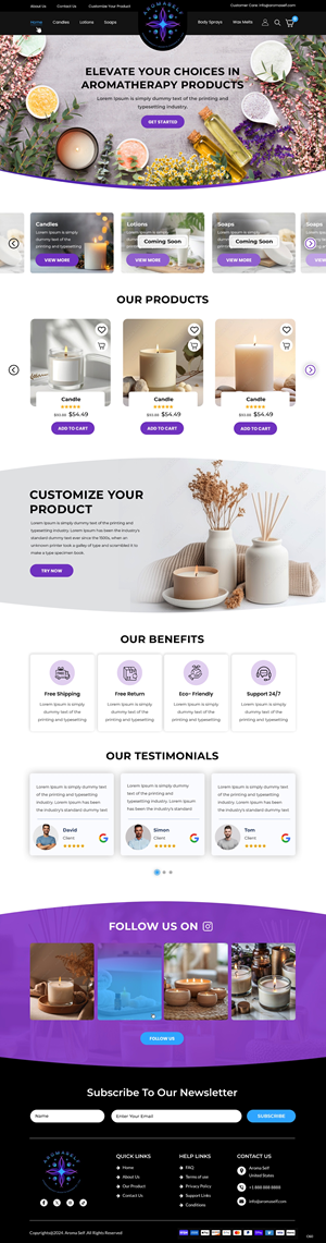 Web Design par pb pour ce projet | Design : #34659654