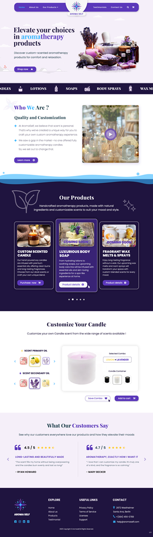 Web Design par pb pour ce projet | Design : #34659656