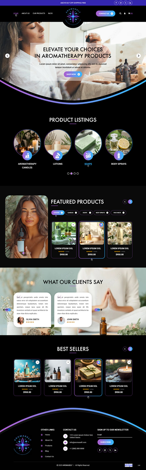 Web Design par pb pour ce projet | Design : #34659667