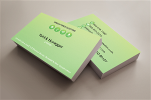 Business Card Design by Ron Mickey for Green Force Electric | Design: #3110687