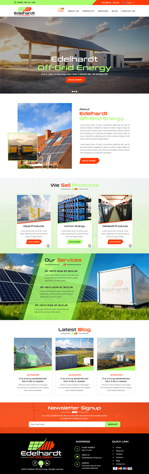 Web Design par Creative Capture pour Edelhardt | Design : #34681991
