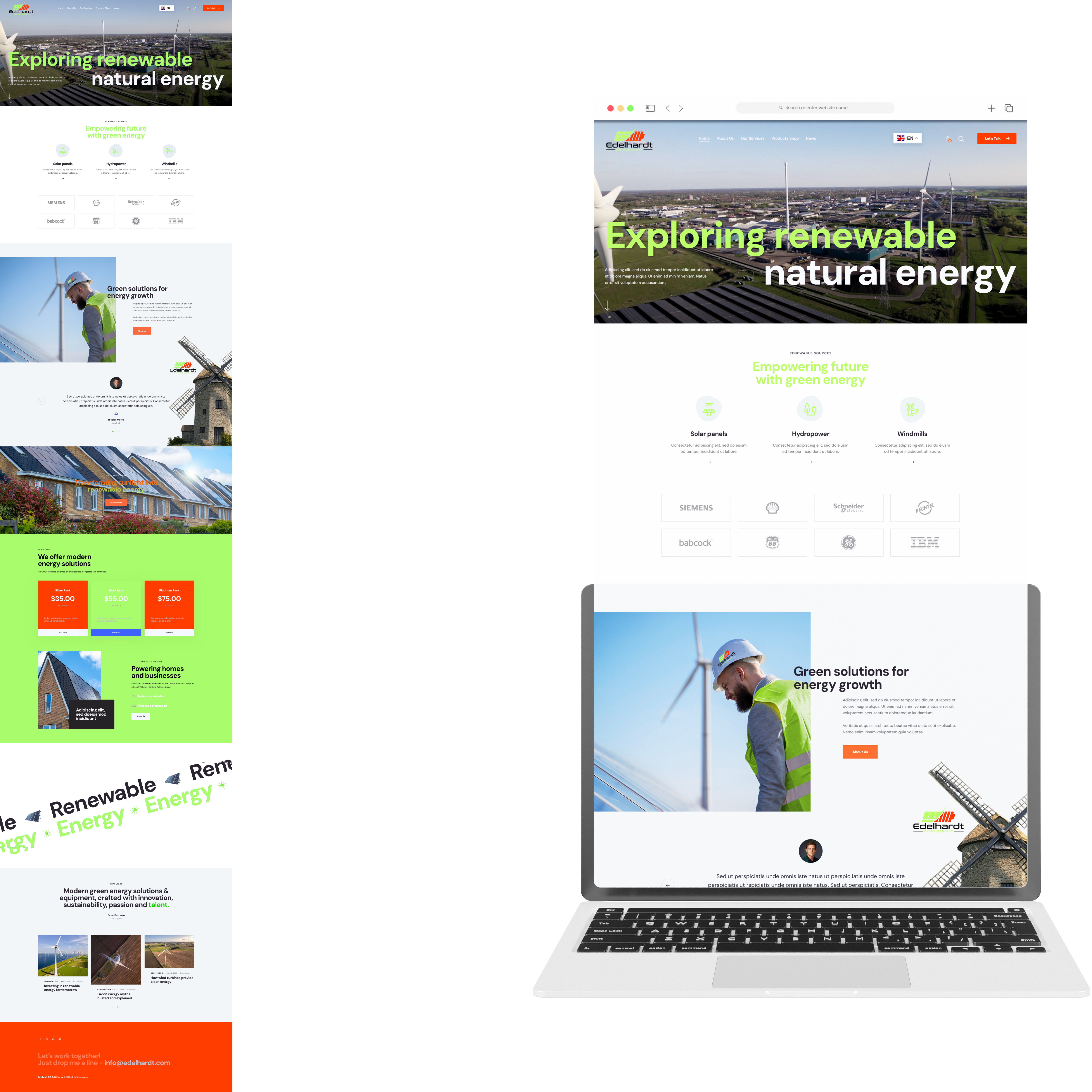 Web Design by DB_Design for Edelhardt | Design #34677839