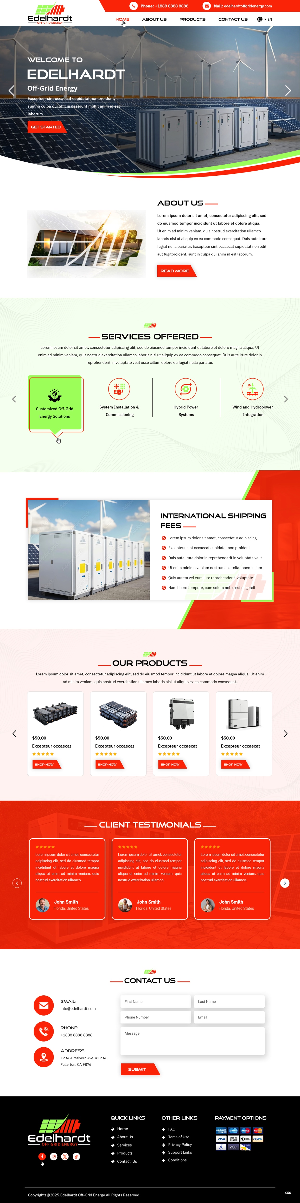 Web Design by pb for Edelhardt | Design #34670263