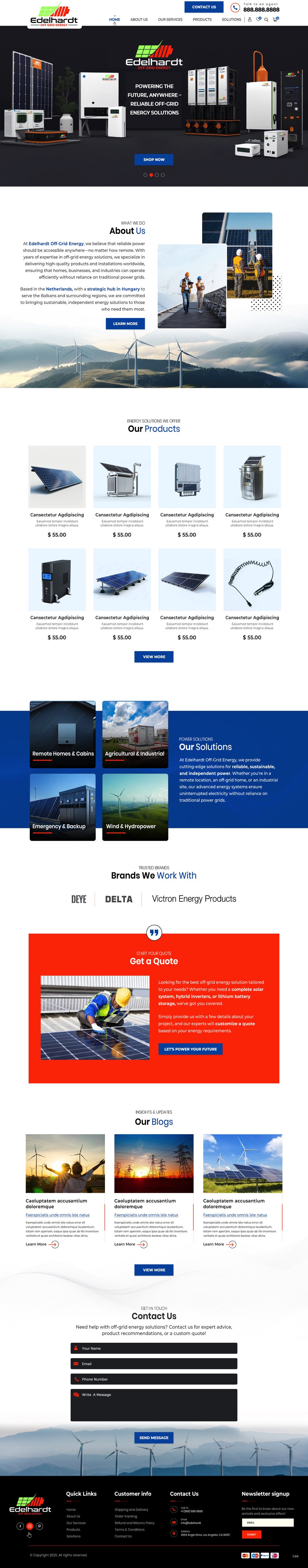 Web Design by pb for Edelhardt | Design #34670265
