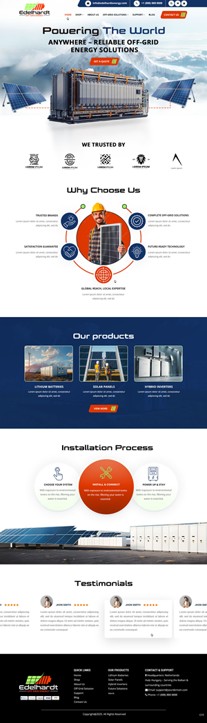 Web Design by pb for Edelhardt | Design: #34670269