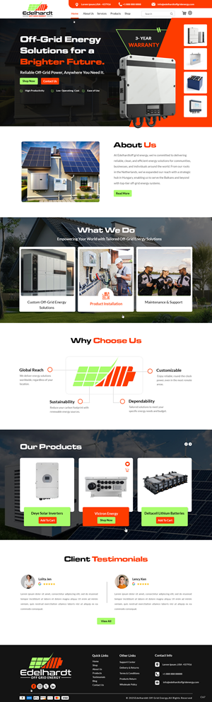 Web Design by pb for Edelhardt | Design: #34670274