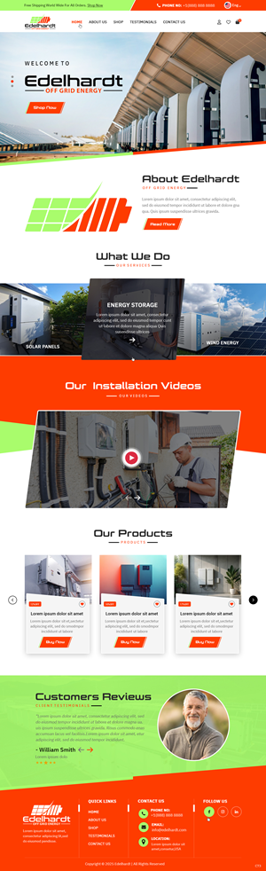 Web Design by pb for Edelhardt | Design: #34670275