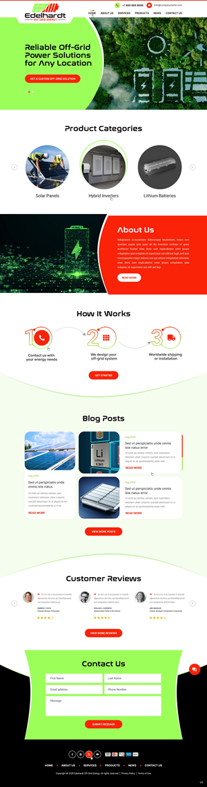 Web Design by pb for Edelhardt | Design: #34670276