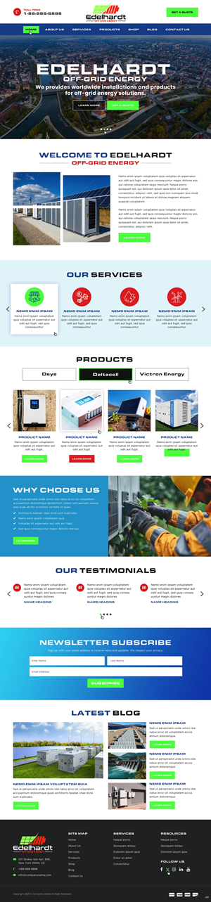 Web Design by pb for Edelhardt | Design: #34670277