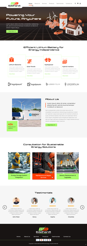 Web Design by pb for Edelhardt | Design: #34670278
