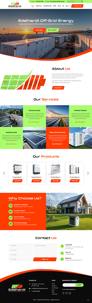 Web Design by pb for Edelhardt | Design: #34670279