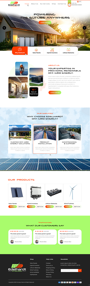 Web Design by pb for Edelhardt | Design: #34670280