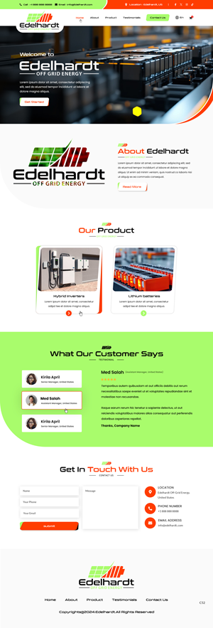 Web Design by pb for Edelhardt | Design: #34670281