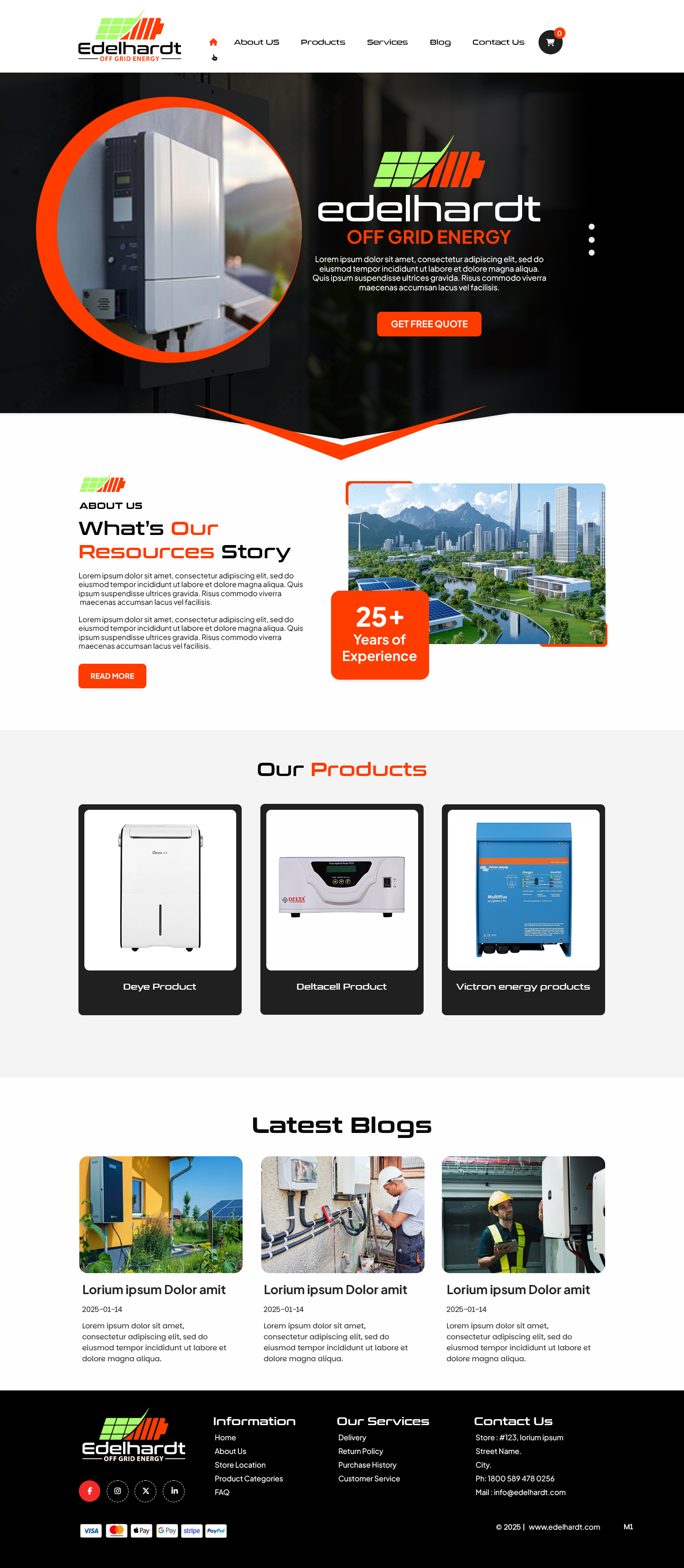 Web Design by pb for Edelhardt | Design #34670284